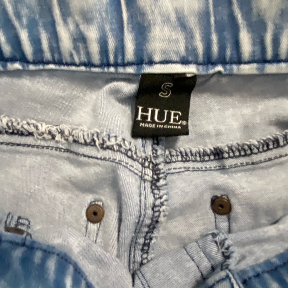 HUE Light Blue Flare Jeans - Picture 2 of 5